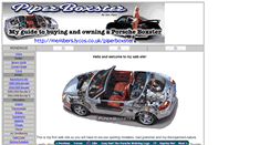 Desktop Screenshot of piperboxster.com